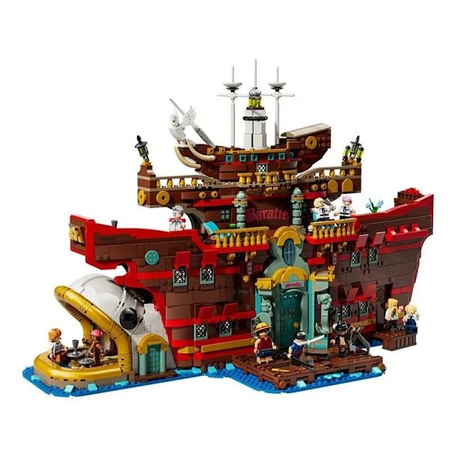 Compatible with LEGO One Piece Series Baratie Floating Restaurant Building Block Toy: seller detail photo 5