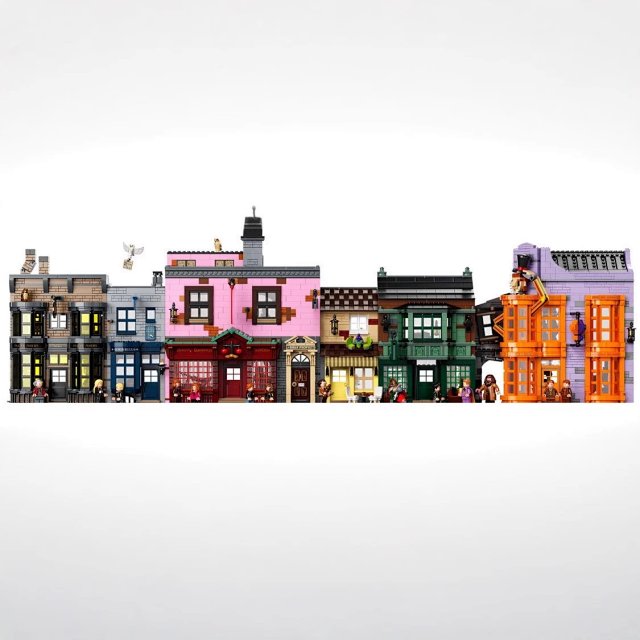Lego-compatible Harry Potter Diagon Alley building set – street scene model toy gift: seller detail photo 3