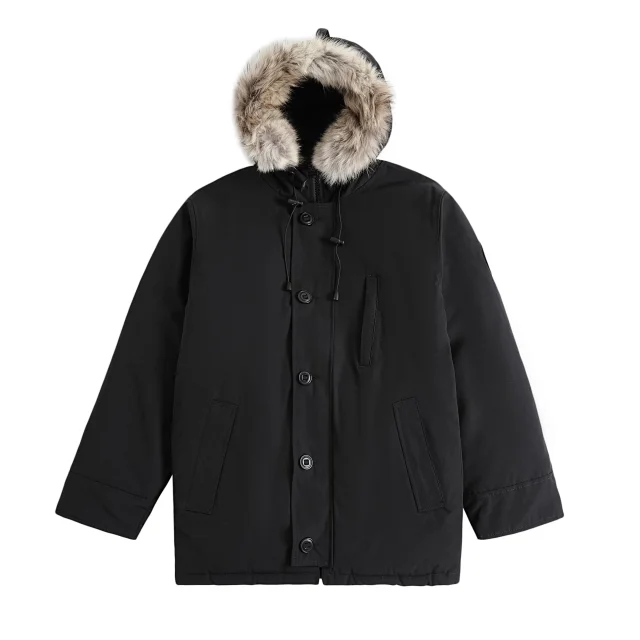 Canada Goose Down Jackets Fur-Trim Hooded Parka product detail image 5