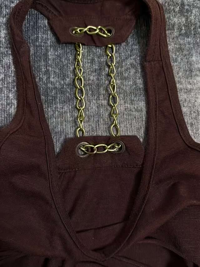 Leopard Print Halter Cami Top: seller detail photo 5