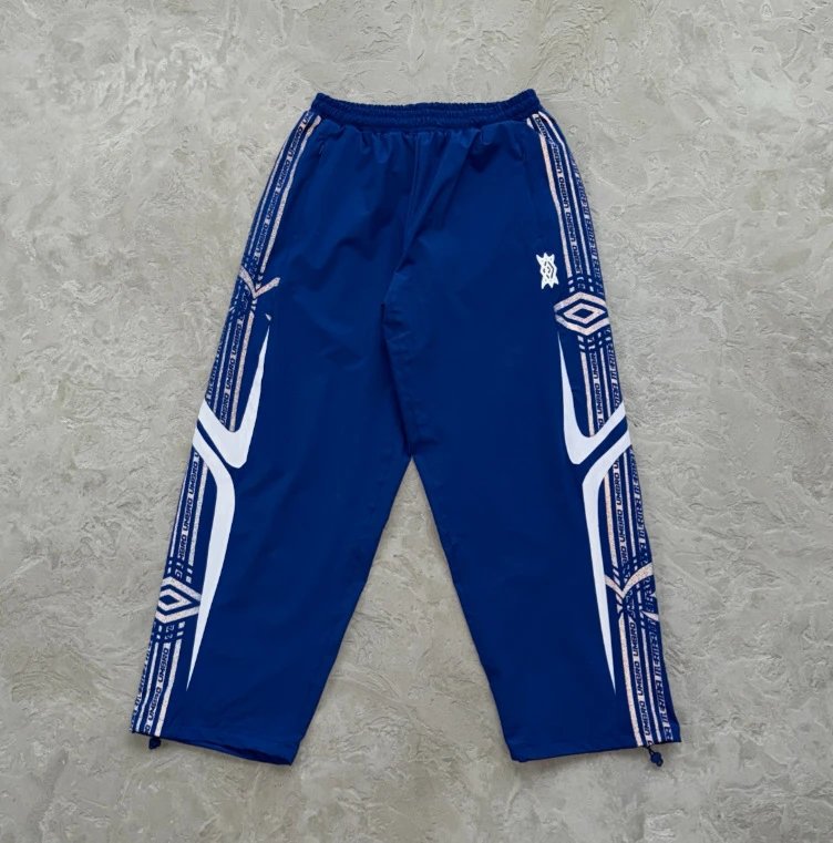 MUTA Jackets Hooded zip-up shell jacket with multiple zip pockets — Reflective long pants blue