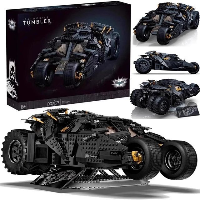 LEGO-compatible Dark Knight Batmobile building block model toy: seller detail photo 3