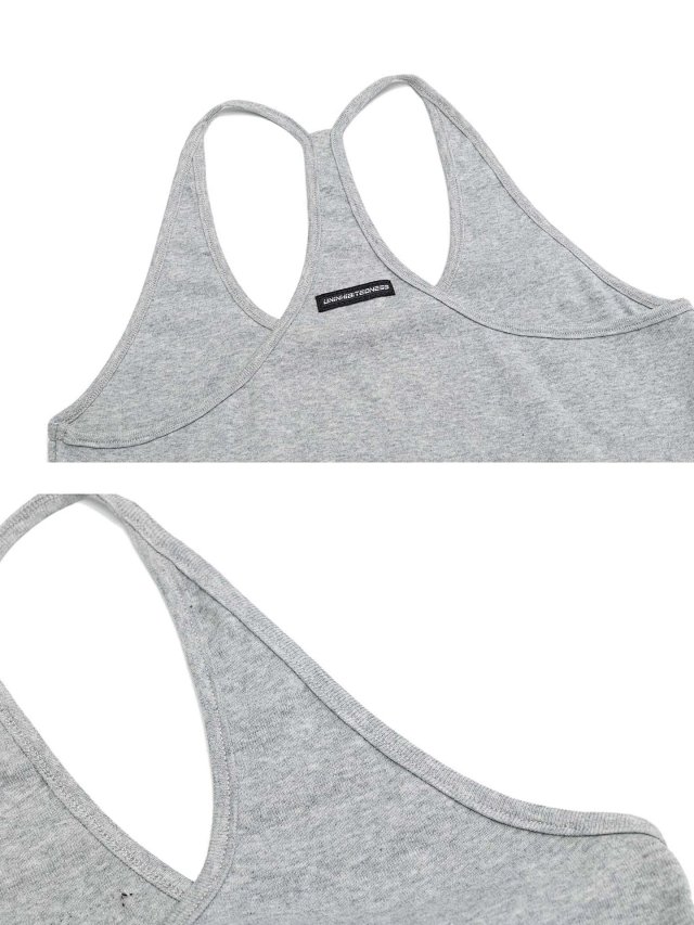 High-Stretch Ribbed Tank Top: seller detail photo 4