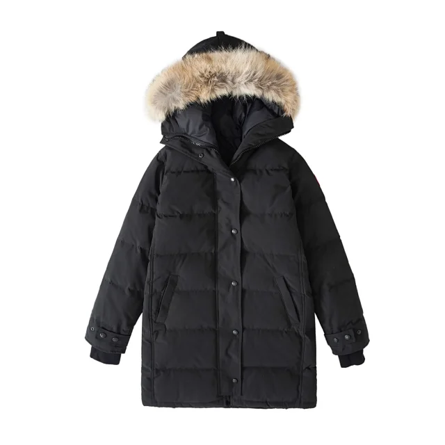 Canada Goose Down Jackets Fur-Trim Hooded Parka product detail image 14