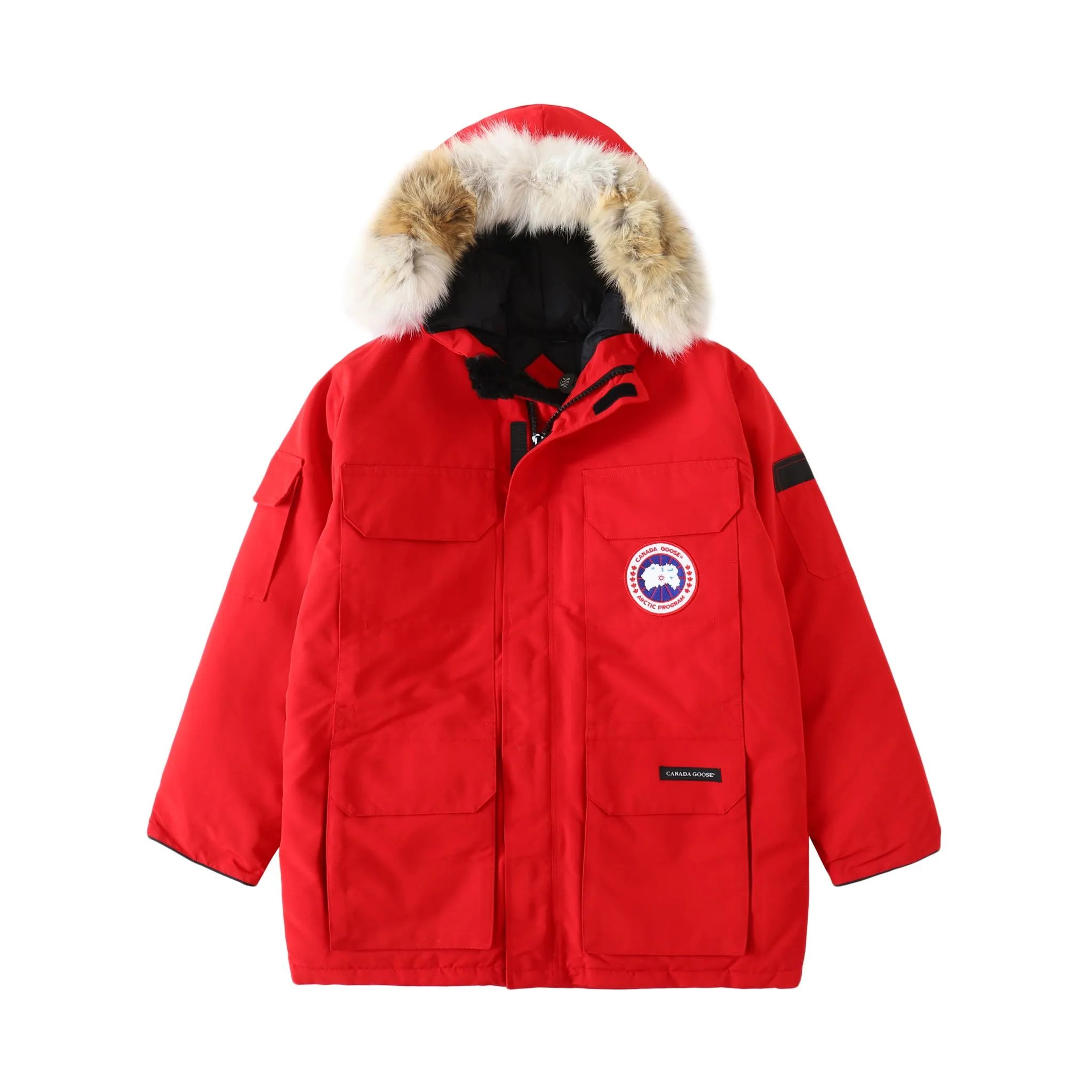 Canada Goose Down Jackets Fur-Trimmed Hooded Jacket — 20