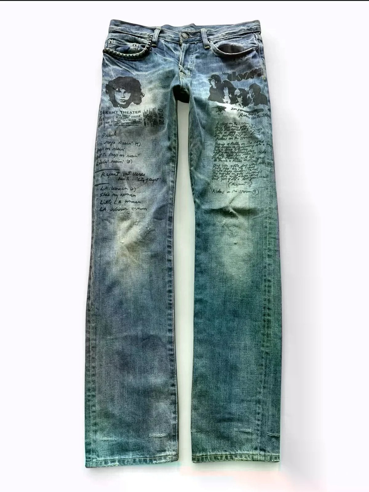 Hysteric Glamor Hysteric Rivet Rock Style Jeans