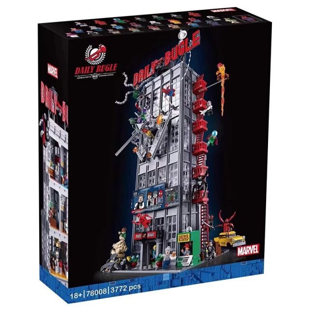 Compatible with LEGO Daily Bugle Marvel Super Heroes Spider-Man Building Blocks: seller detail photo 5