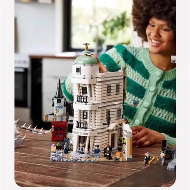 LEGO Harry Potter-compatible Gringotts Wizarding Bank building block model toy: seller detail photo 3