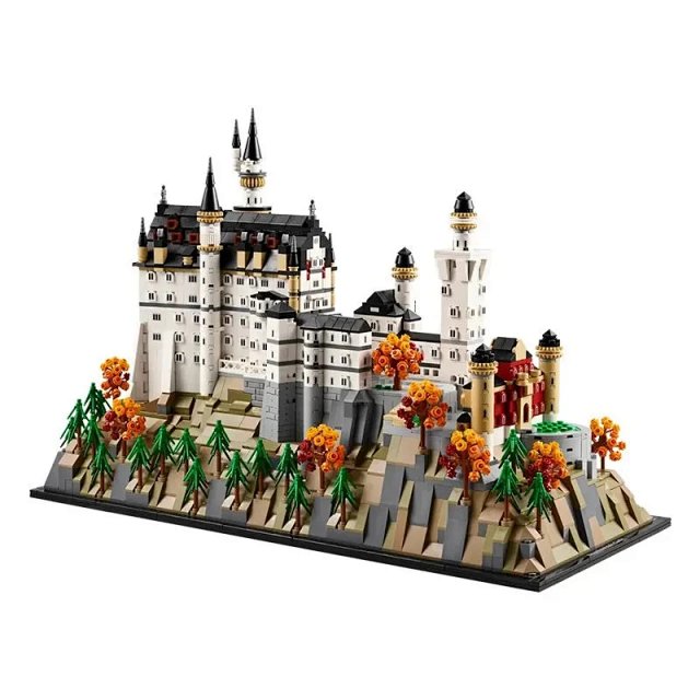LEGO City Landmark Series Compatible Neuschwanstein Castle Building Block Model Toy: seller detail photo 5