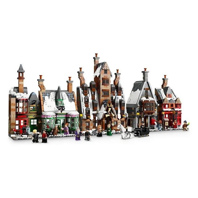 LEGO Harry Potter-compatible Hogsmeade Village building block street scene toy: seller detail photo 5