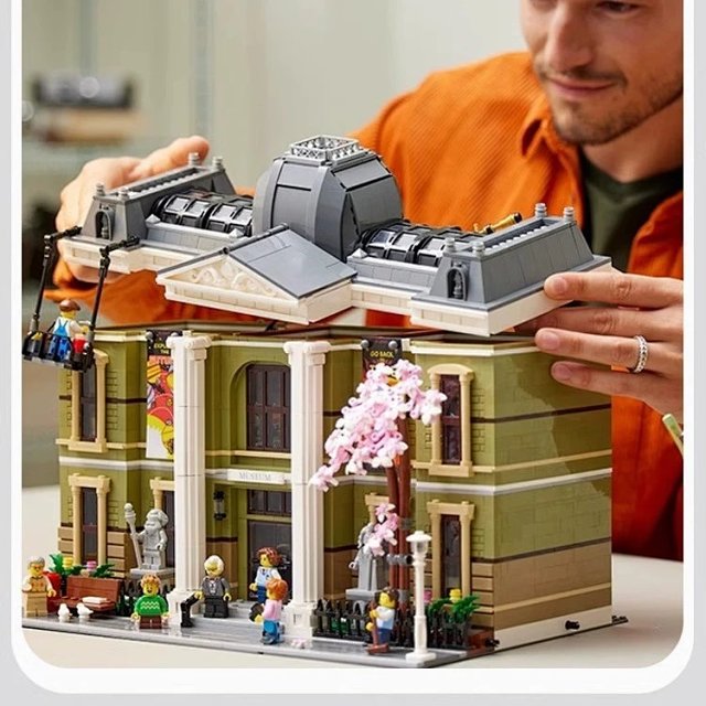 Lego-compatible Natural History Dinosaur Museum building block toy set: seller detail photo 2