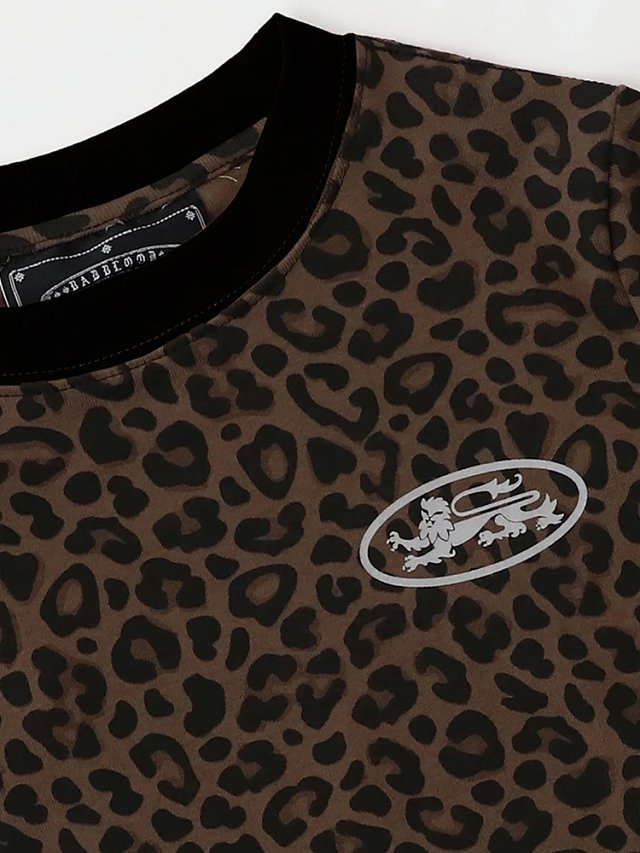 badblood BCAC Leopard Print Short-Sleeve T-Shirt: seller detail photo 9