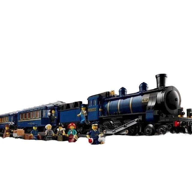 Lego-compatible Orient Express train building block toy: seller detail photo 7