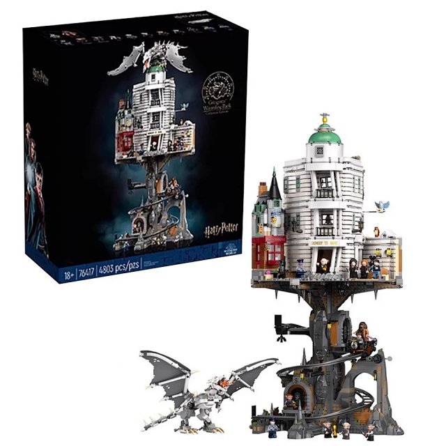 LEGO Harry Potter-compatible Gringotts Wizarding Bank building block model toy: seller detail photo 4