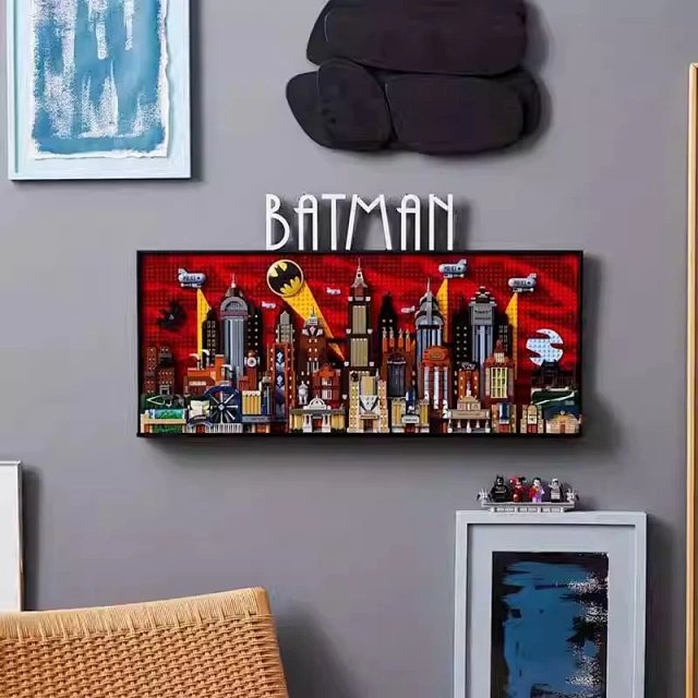 LEGO-compatible Batman Gotham City building block model toy: seller detail photo 4