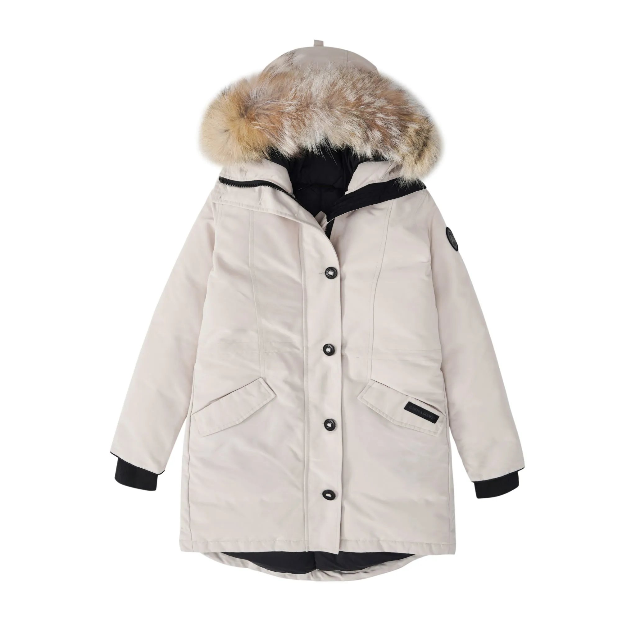 Canada Goose Expedition Parka Beige Down Jacket - 8