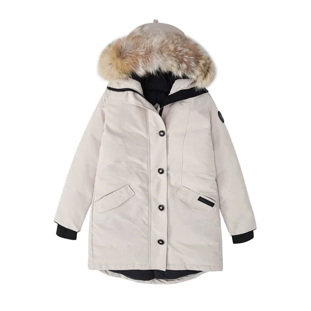 Canada Goose Down Jackets Fur-Trim Hooded Parka product detail image 7