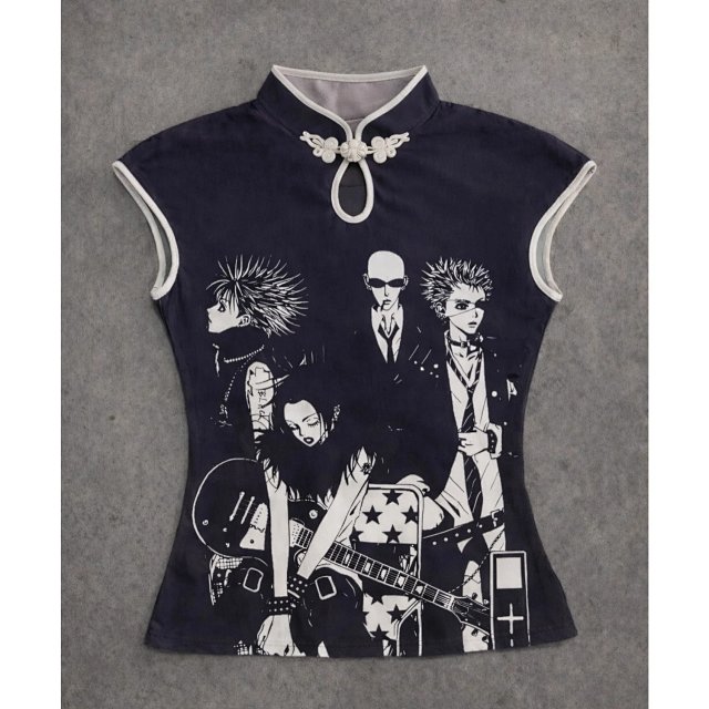Y2K Vintage Slim Fit T-Shirt: seller detail photo 4