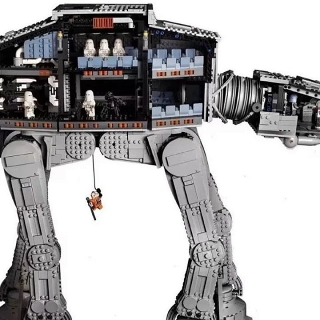 High-difficulty building block toy: All-Terrain AT-AT Walker (compatible with LEGO Star Wars): seller detail photo 4