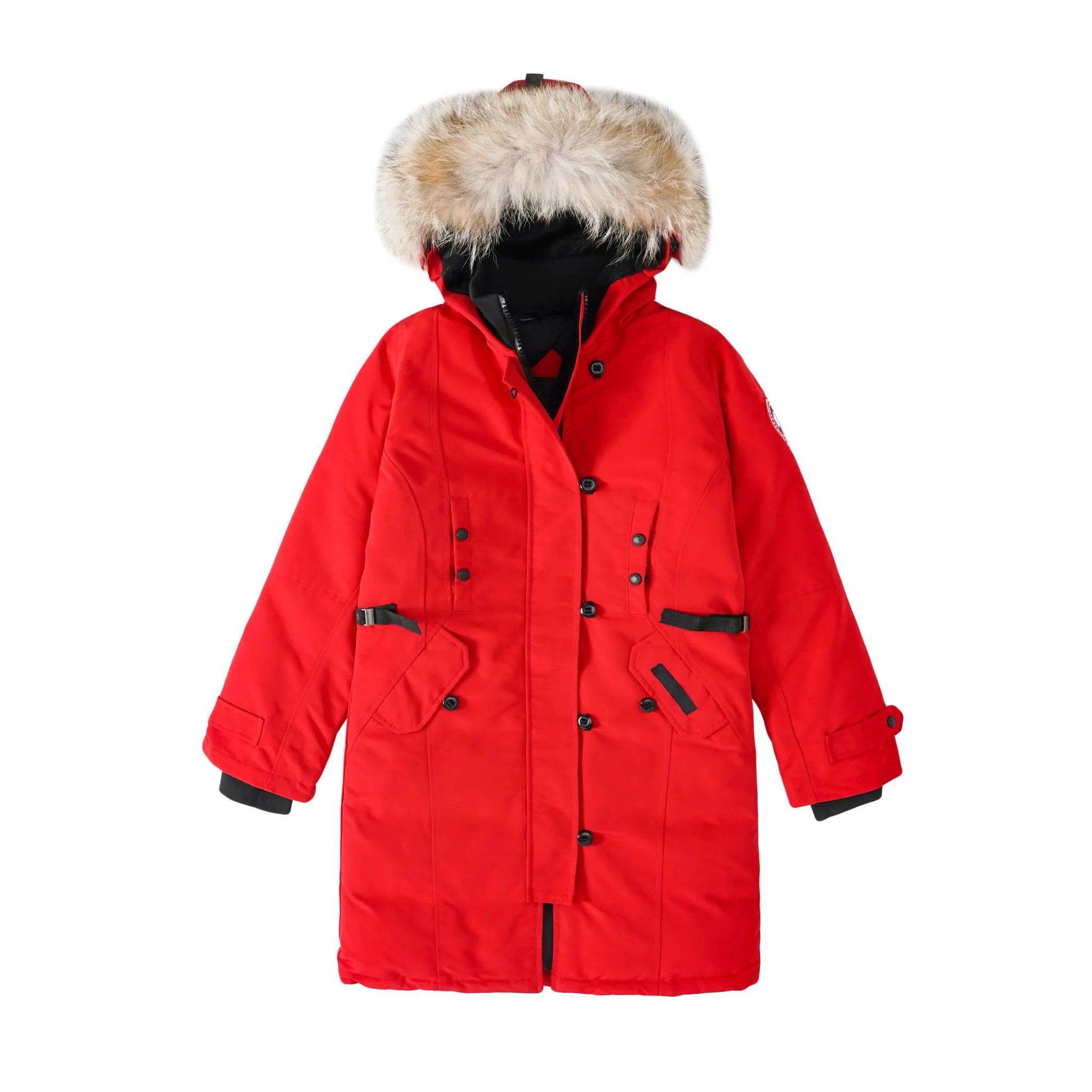 Canada Goose Down Jackets Fur-Trimmed Hooded Parka — 22