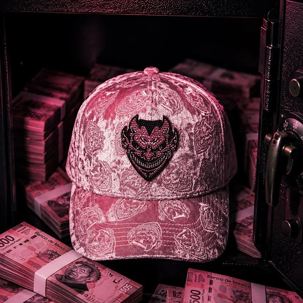 Adjustable Hip-Hop Baseball Cap with Rhinestone Embroidery, Unisex