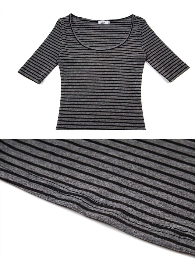 Regular Fit U-Neck T-Shirt: seller detail photo 4