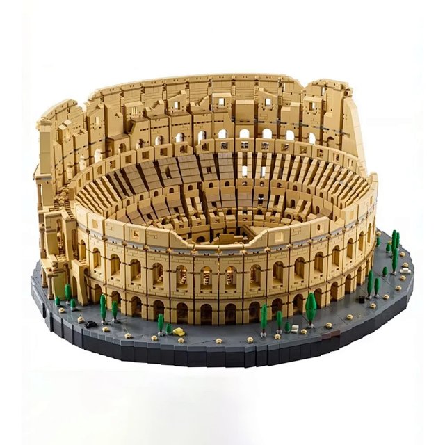 Lego-compatible Roman Colosseum ICONS Series Building Block Set – Educational Construction Toy for Adults: seller detail photo 5