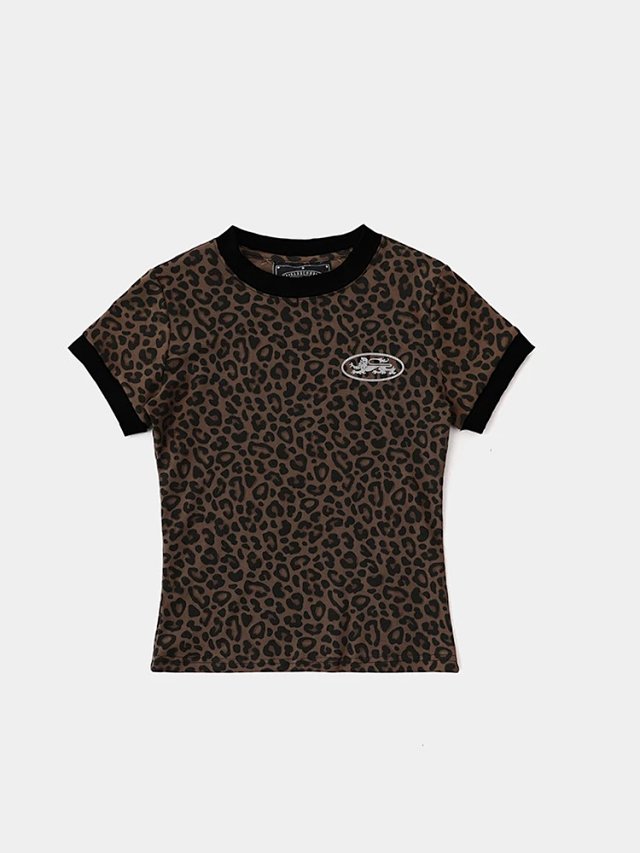 badblood BCAC Leopard Print Short-Sleeve T-Shirt: seller detail photo 7