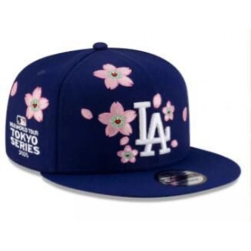 New Era Los Angeles Dodgers MLB World Tour Tokyo Series 2025 Sakura 9FIFTY Cap Navy