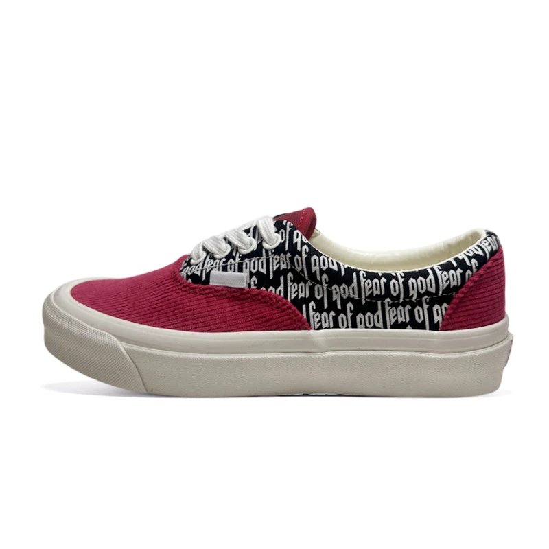 Lace-Up FOG Black Red