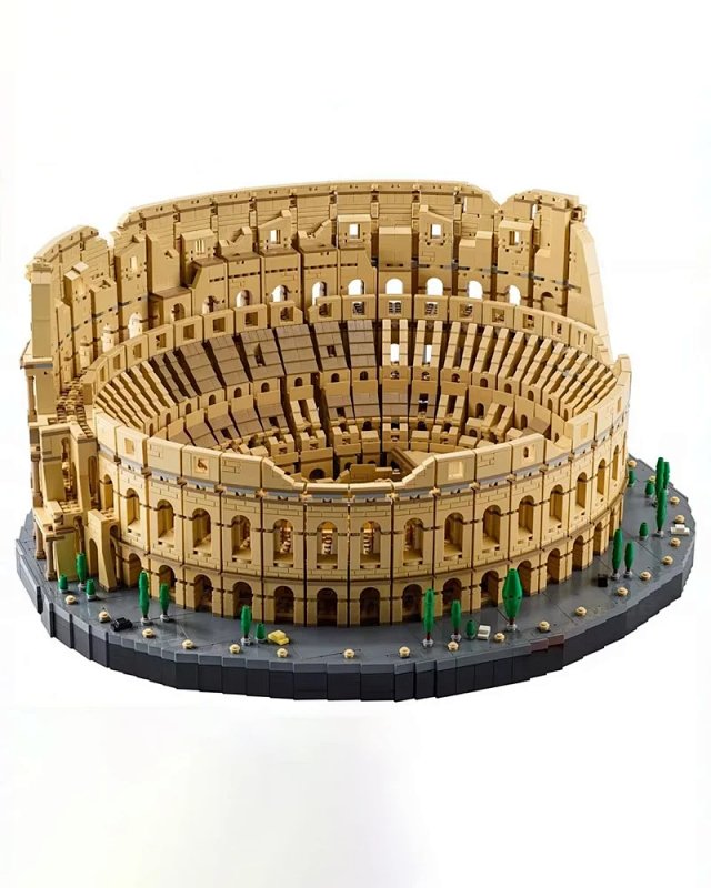Lego-compatible Roman Colosseum ICONS Series Building Block Set – Educational Construction Toy for Adults: seller detail photo 6