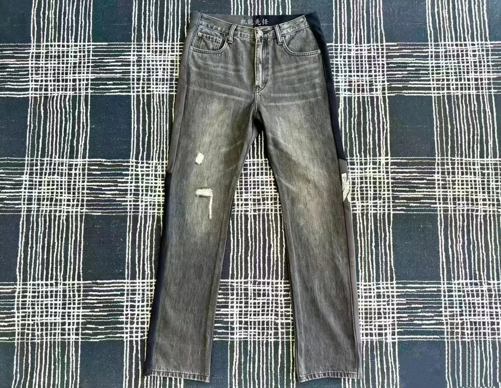 MADEBYSWAG: Self stitched Rebel God Denim Destruction Pants