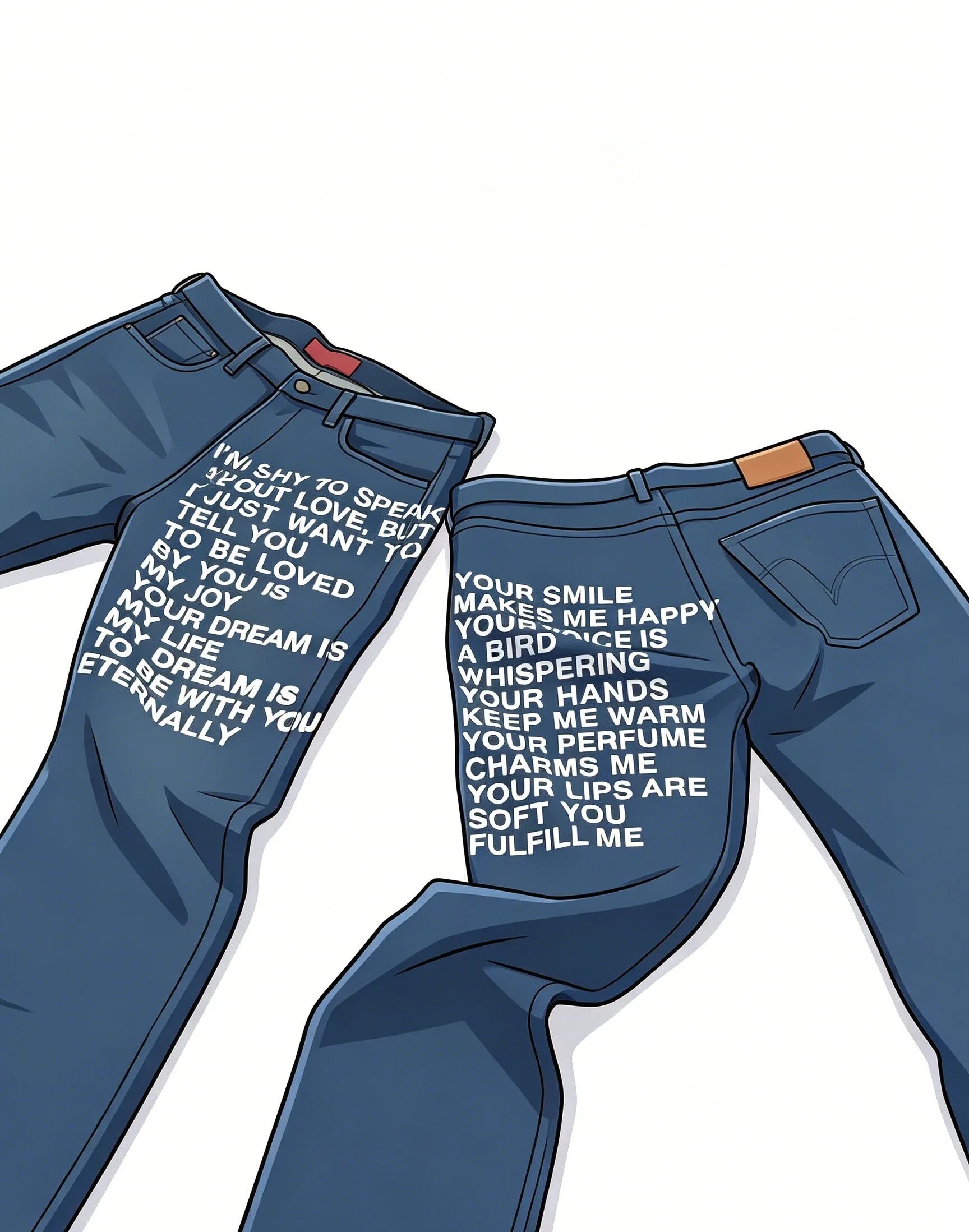 Make Mood Poetic Wide-Leg Jeans