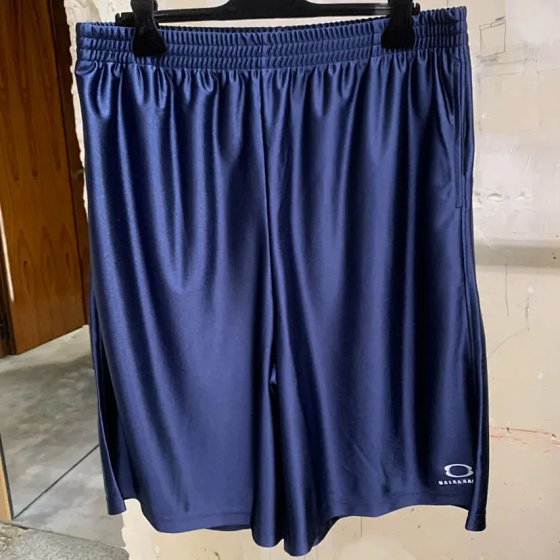 Premium Paris Satin Ice-Touch Double-Ring Embroidered Quick-Dry Shorts Unisex 26SS Loose Casual Athletic Bottoms