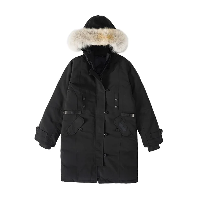 Canada Goose Down Jackets Fur-Trim Hooded Parka product detail image 11
