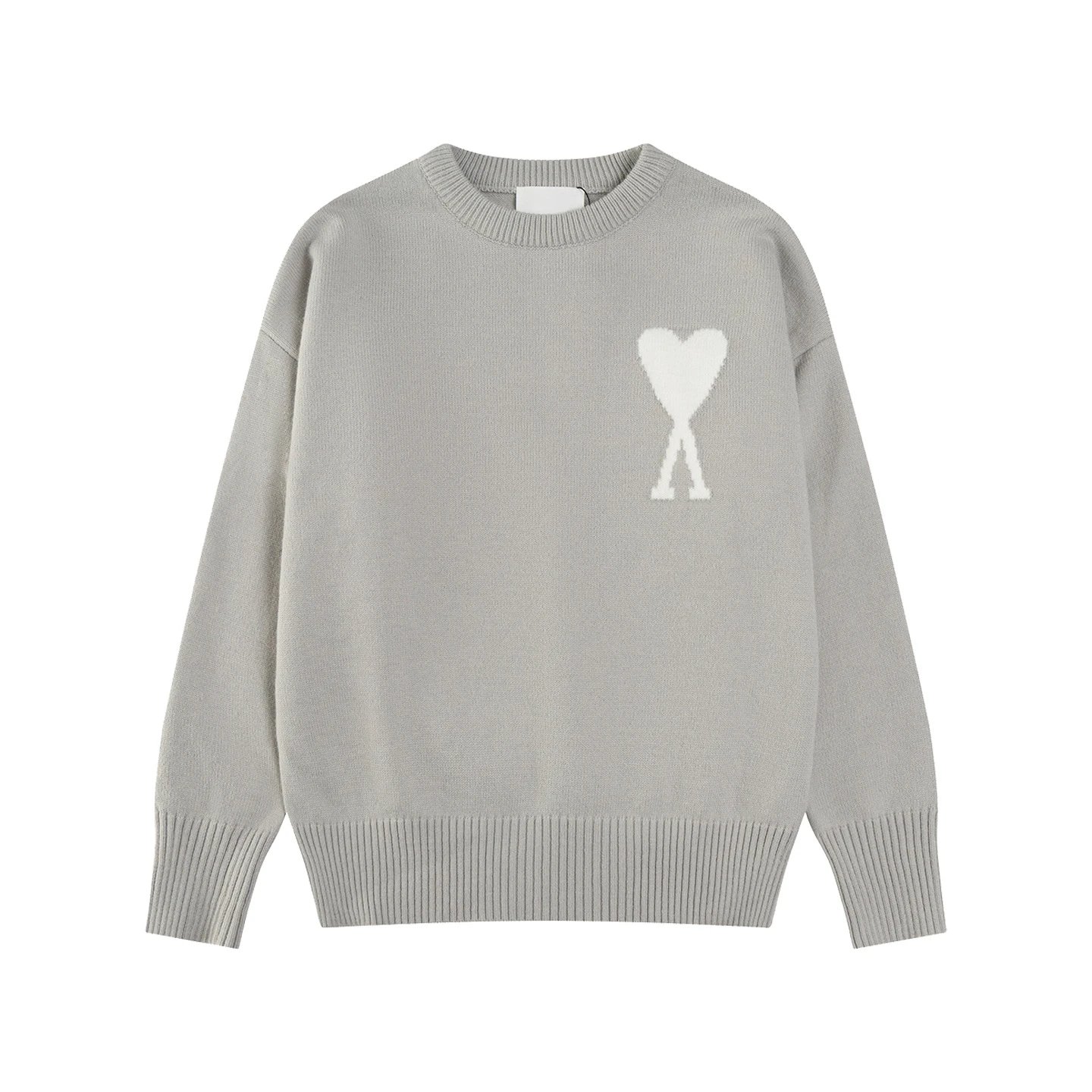 Comme des Garçons Play Heart Logo Knit Sweater Mustard Yellow - 25