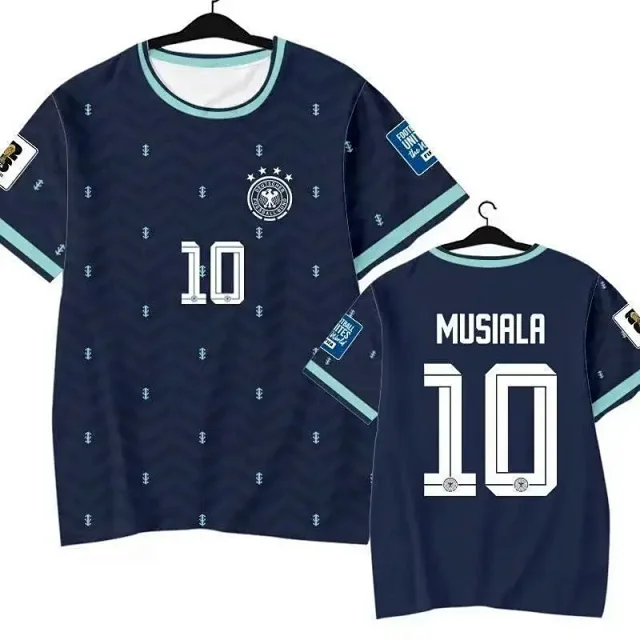 German Football Association Jerseys Germany Home Jersey with Player Name and Number product detail image 7