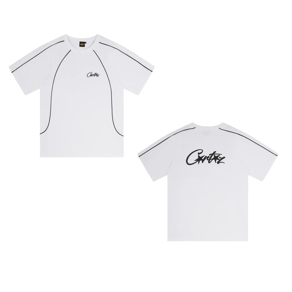 Design Oval Island Graphic Black T-Shirt - 5