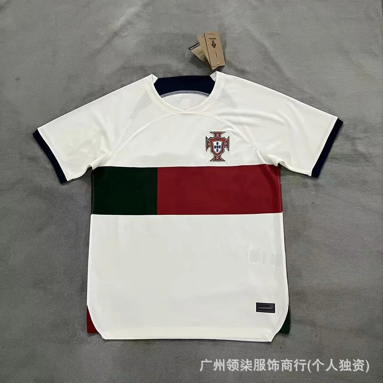 KNVB Netherlands National Team 2024 Away Jersey Navy Blue Orange Geometric Pattern Jersey - 7