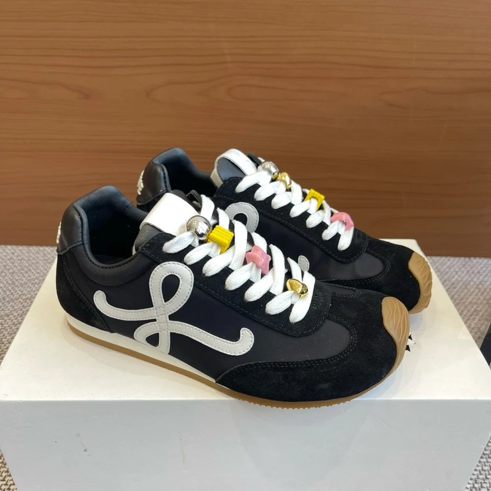 Loewe Puzzle Sneakers Beige and Black Sneakers - 8