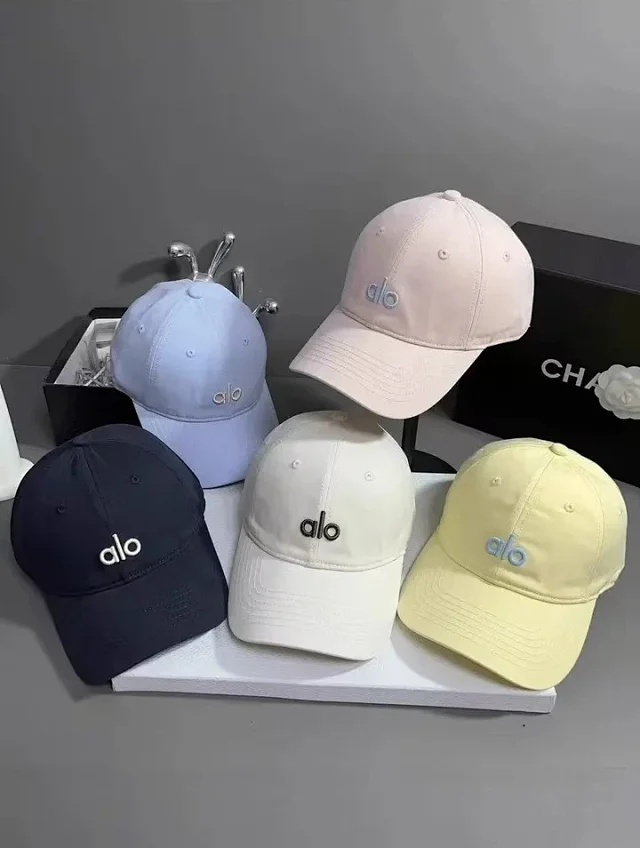 Alo Hats Embroidered Logo Baseball Cap product detail image 2