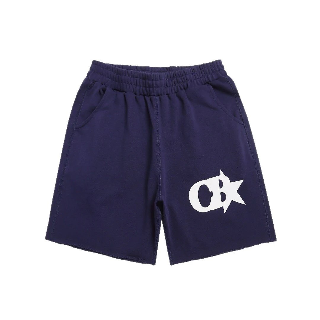 Cole Buxton Shorts CBX Logo Raw-Hem Sweat image 5