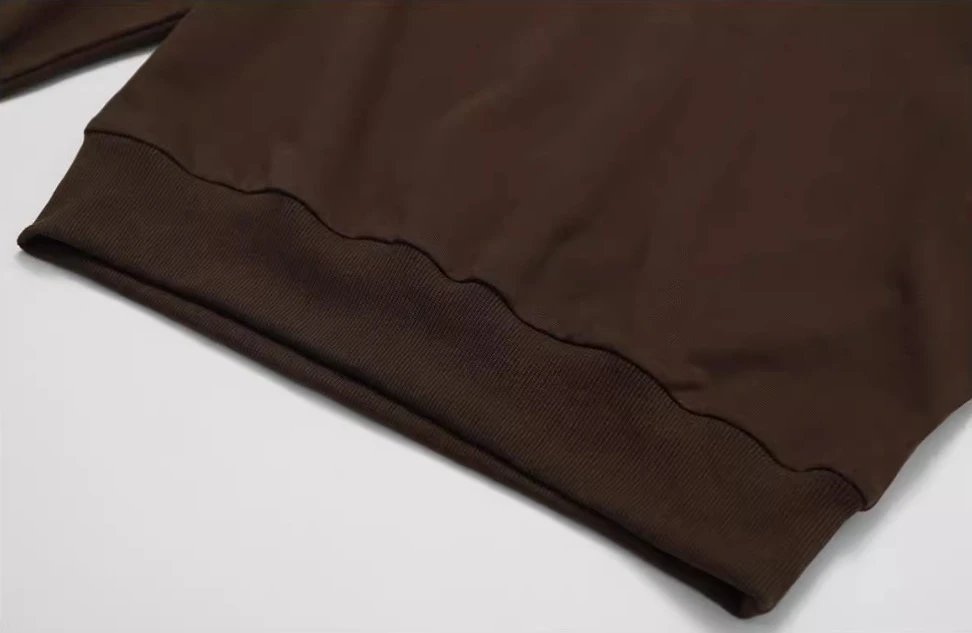 Alo Essential Crewneck Sweatshirt Brown Sweater - 7