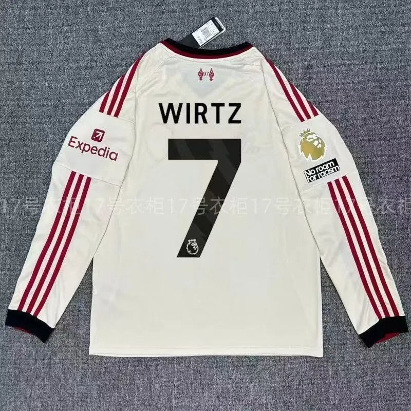 Adidas Real Madrid Cristiano Ronaldo #7 White Long Sleeve Jersey - 22