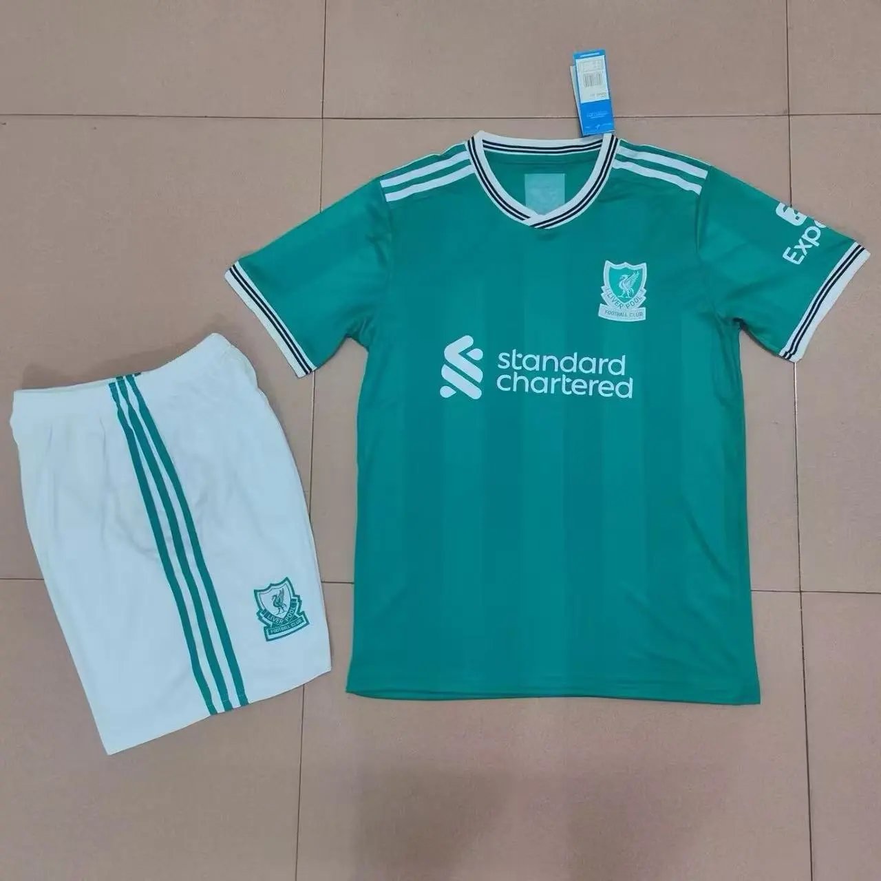 Adidas Football Jerseys Jersey and Shorts Set with Club National Team Crests — 2526LIWUPU Two-Guest Set