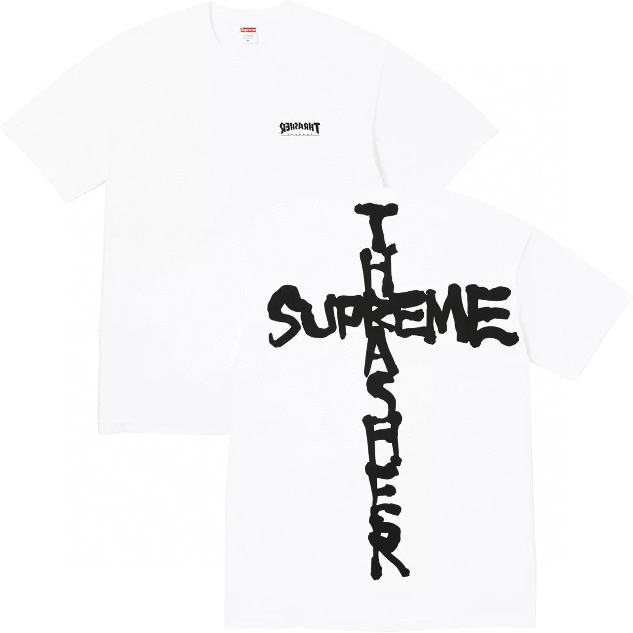 Supreme Bible Print Red T-Shirt - 8