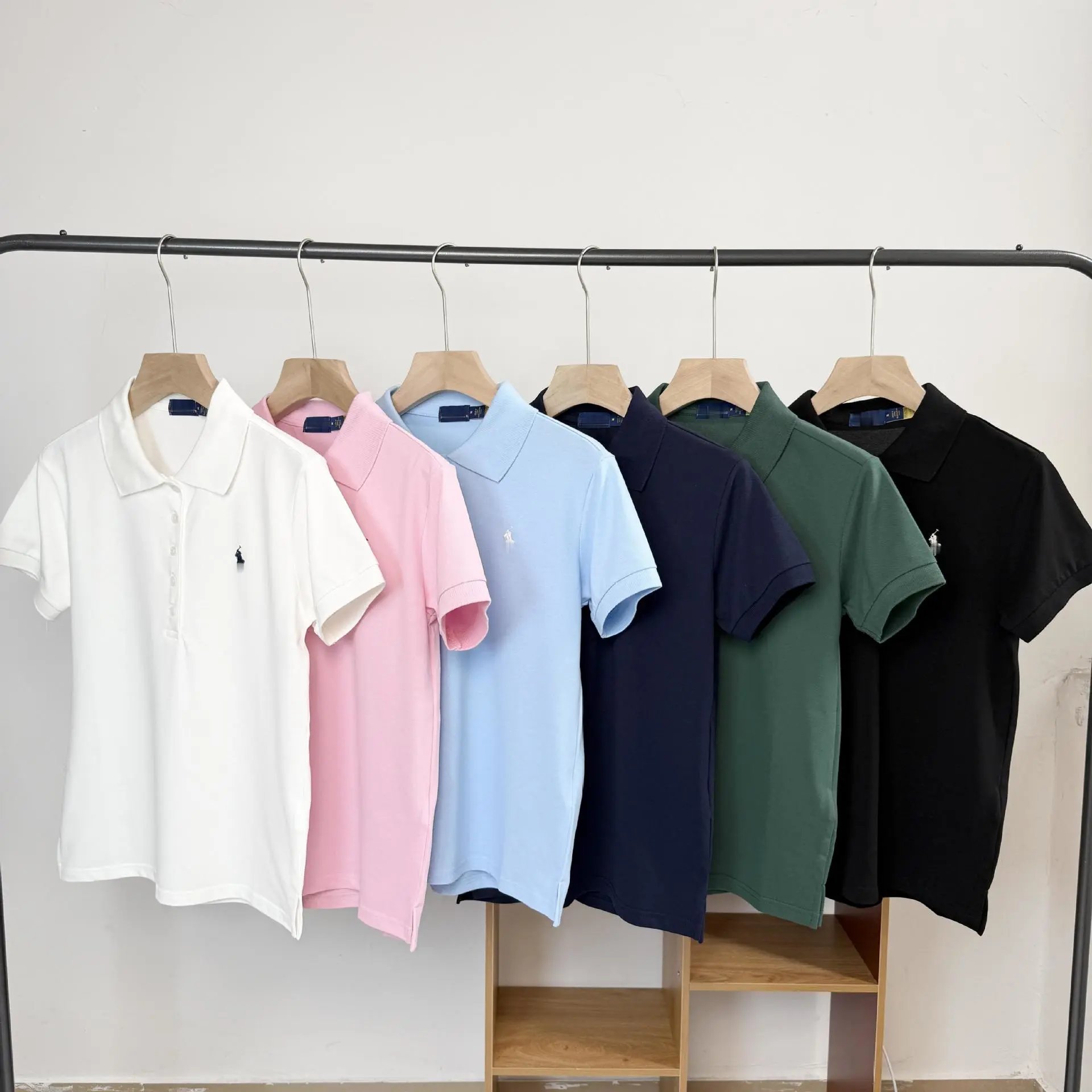 Polo Ralph Lauren Classic Fit Polo Pink Polo Shirt - 3
