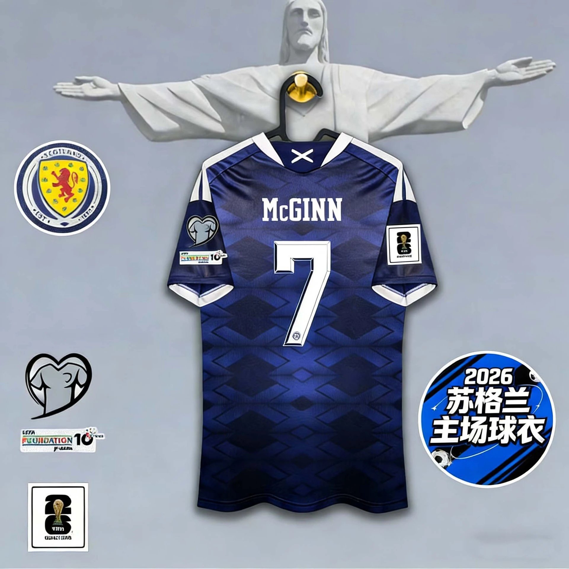 CBF Argentina National Team J. Alvarez #9 Home Jersey 2022 FIFA World Cup Champions Edition Jersey - 49