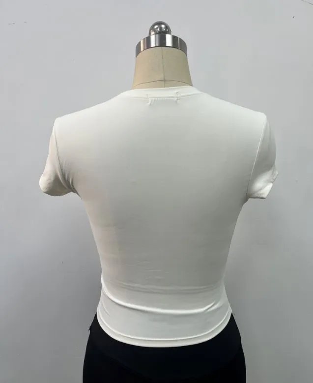 Alo Reflective Short Sleeve Performance Top Burgundy Activewear - 12