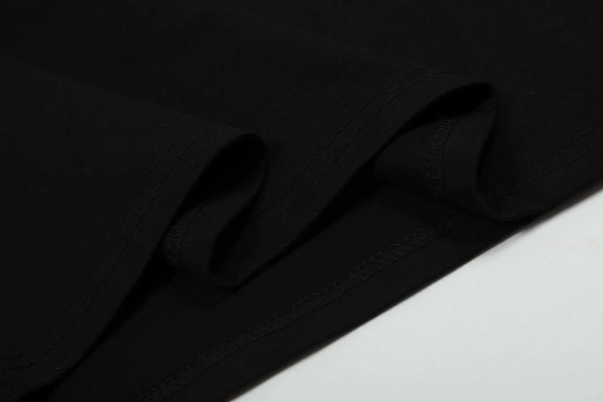 Fear of God Essentials Black College Print T-Shirt - 12